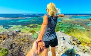 Couple at Rottnest Island.