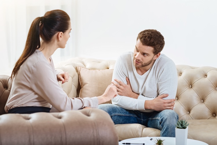 couple talking to each other